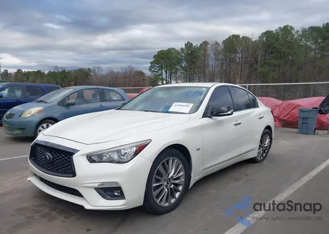 2019 Infiniti Q50 3.0T Luxe from USA, damaged, VIN JN1EV7AP2KM514944